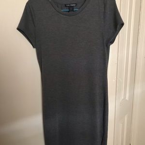 Grey T shirt dress